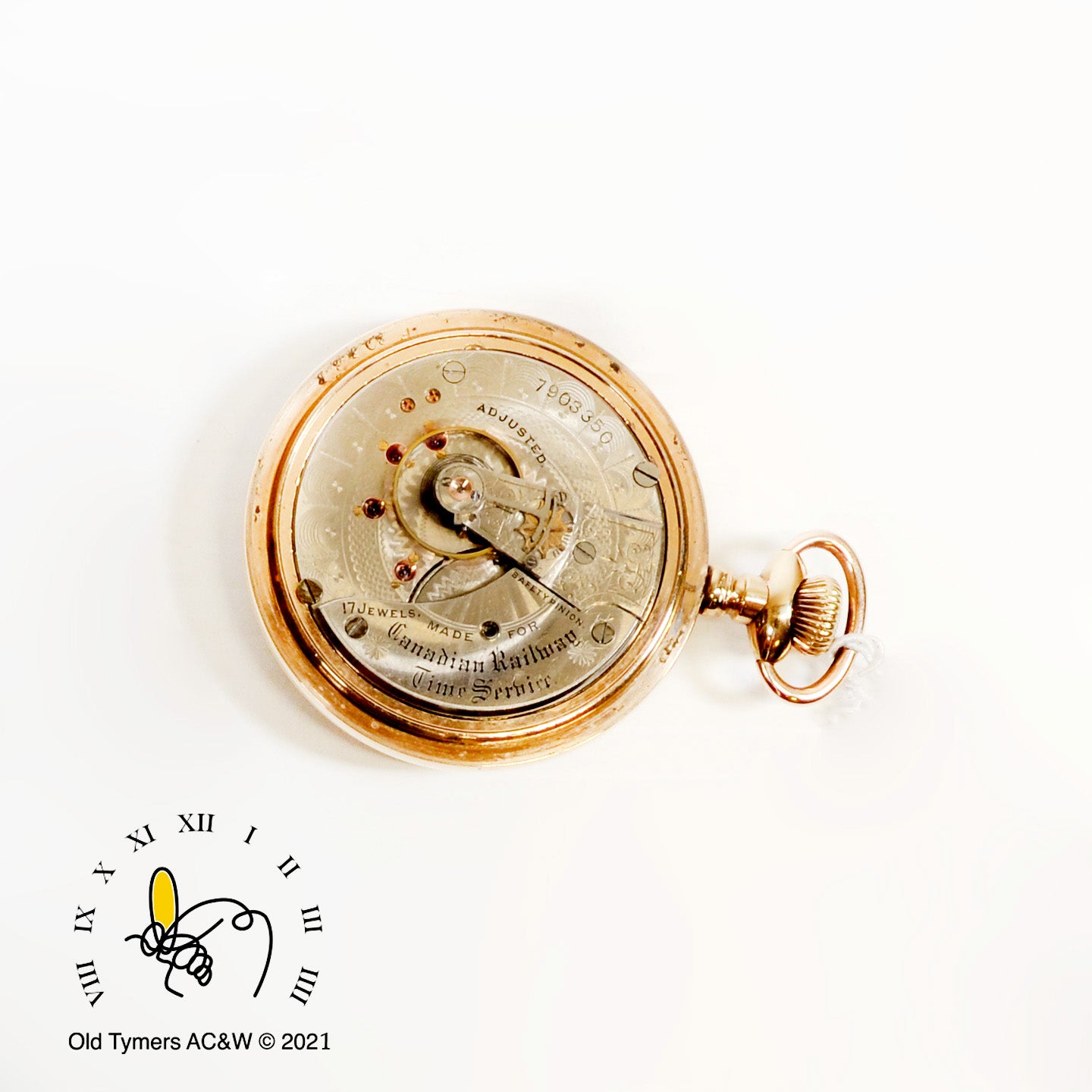 Canadian Railway Time Service Watch