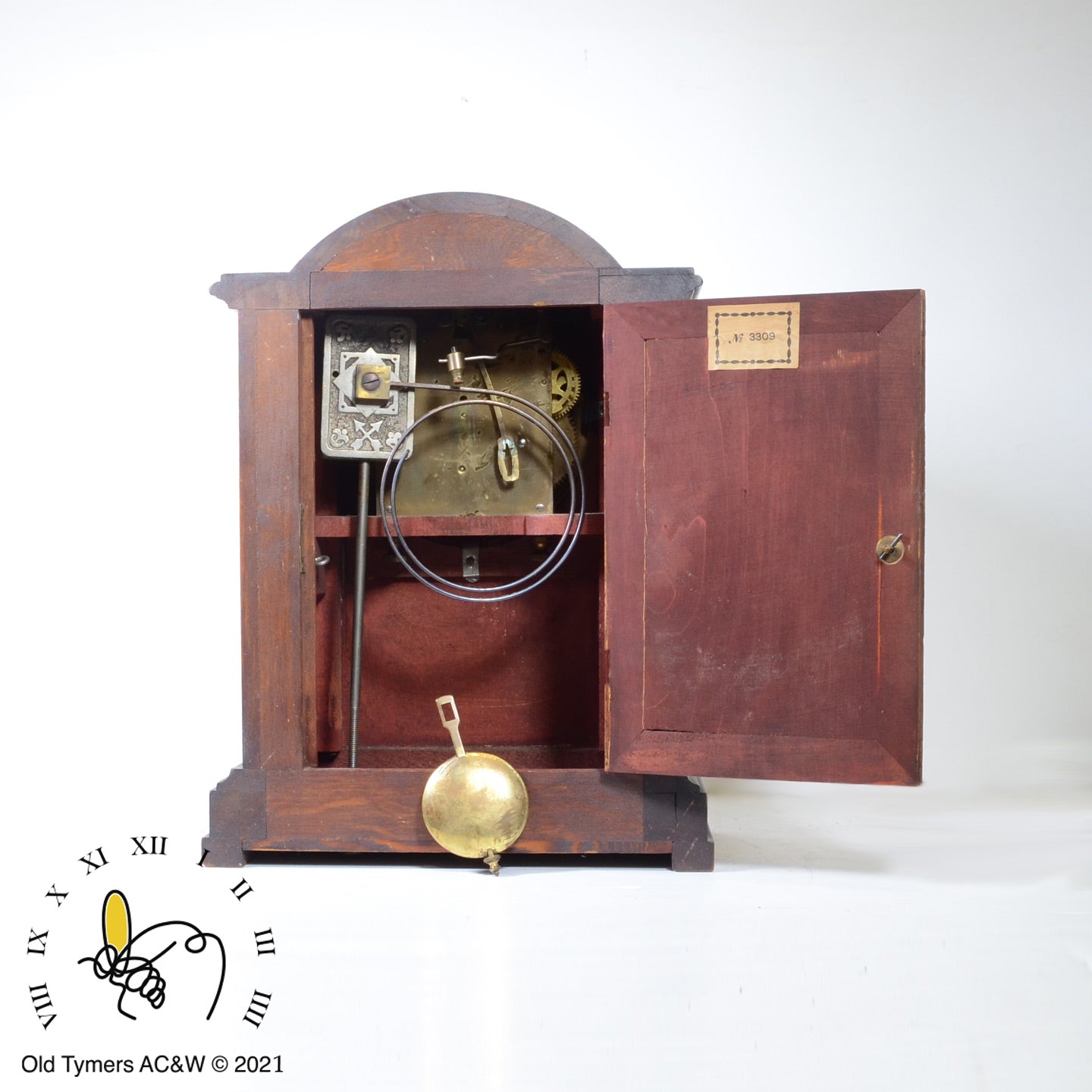 Unsigned German Mantle Clock