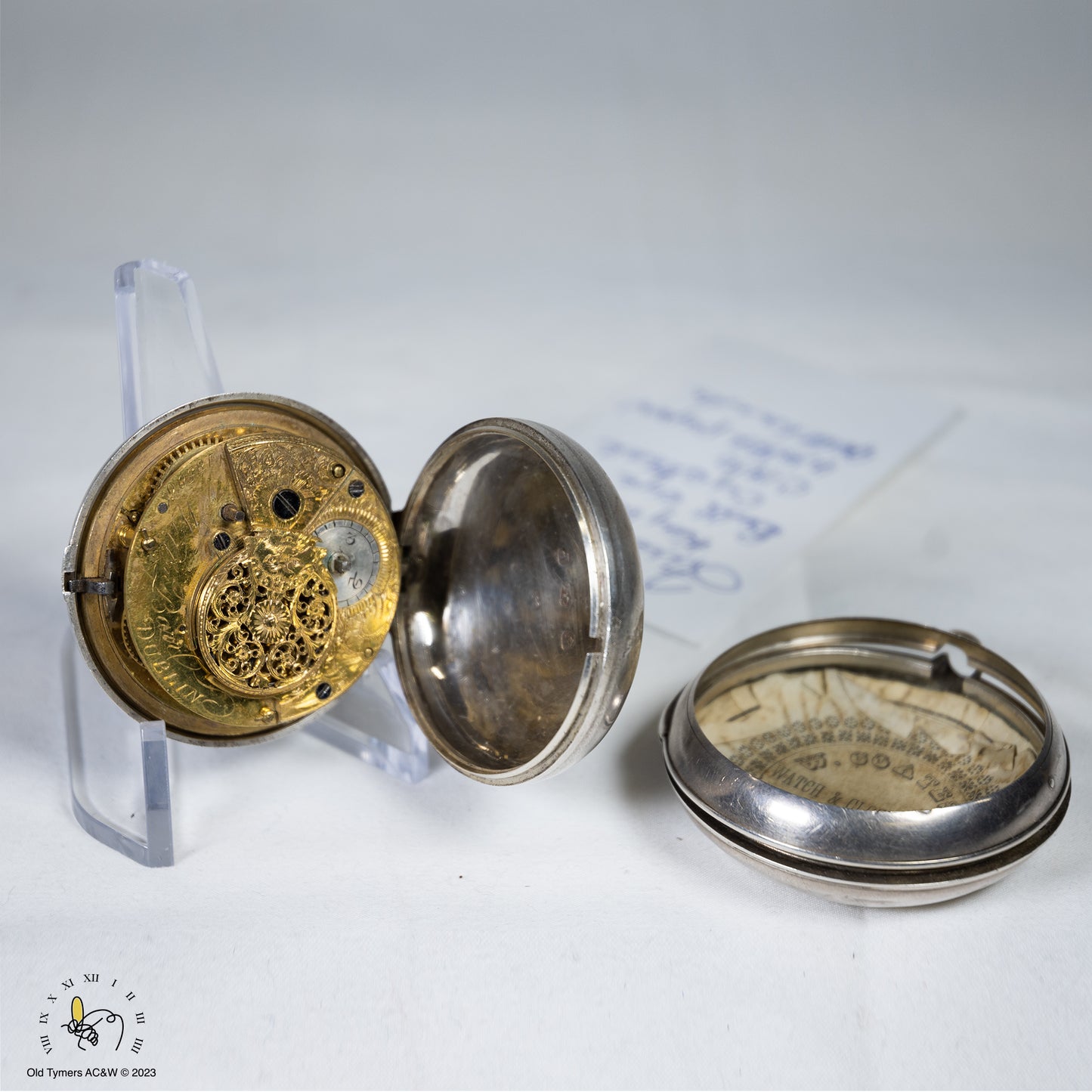 Wm. Barr Dublin Fusee Pocket Watch