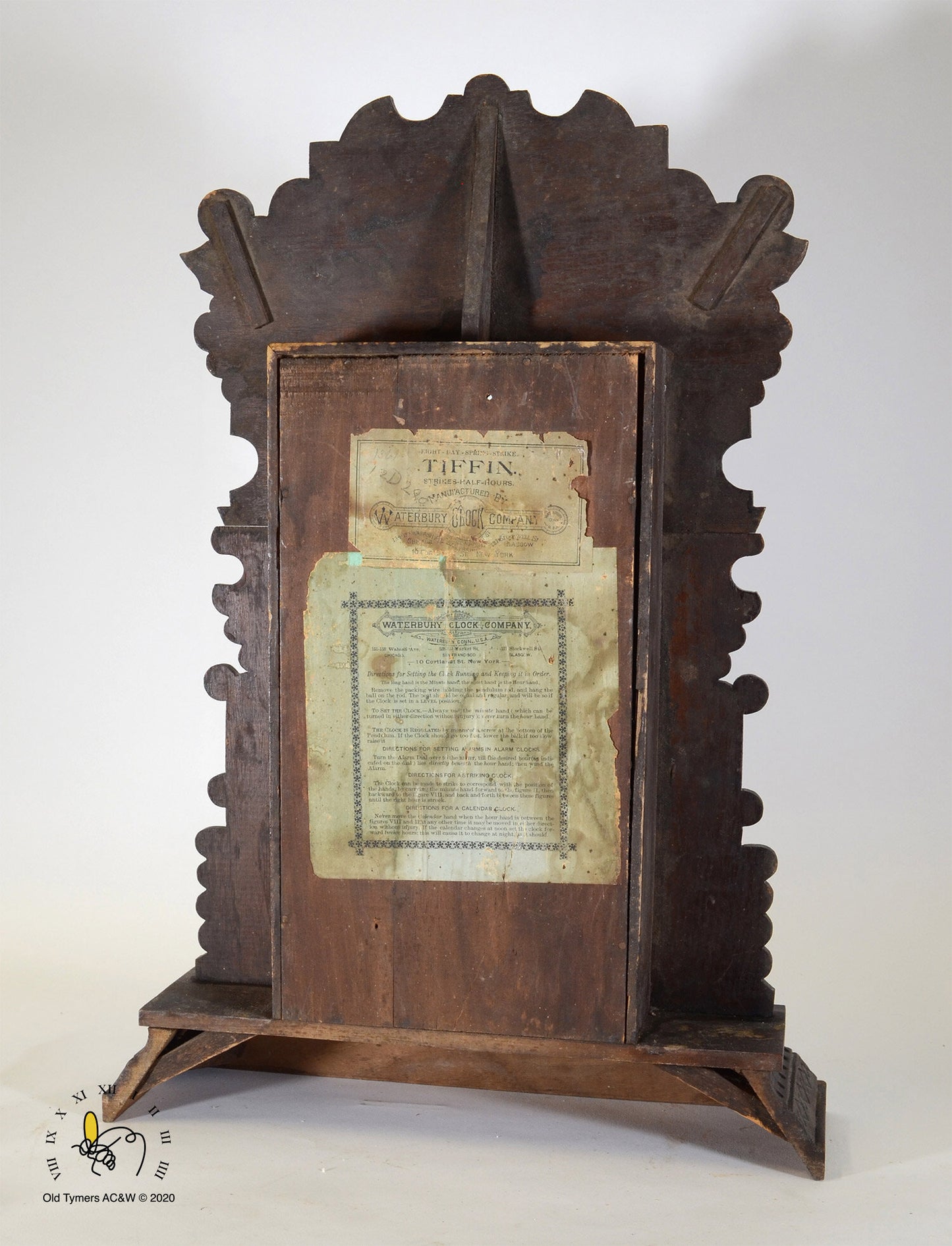 Waterbury Tiffin Mantel Clock