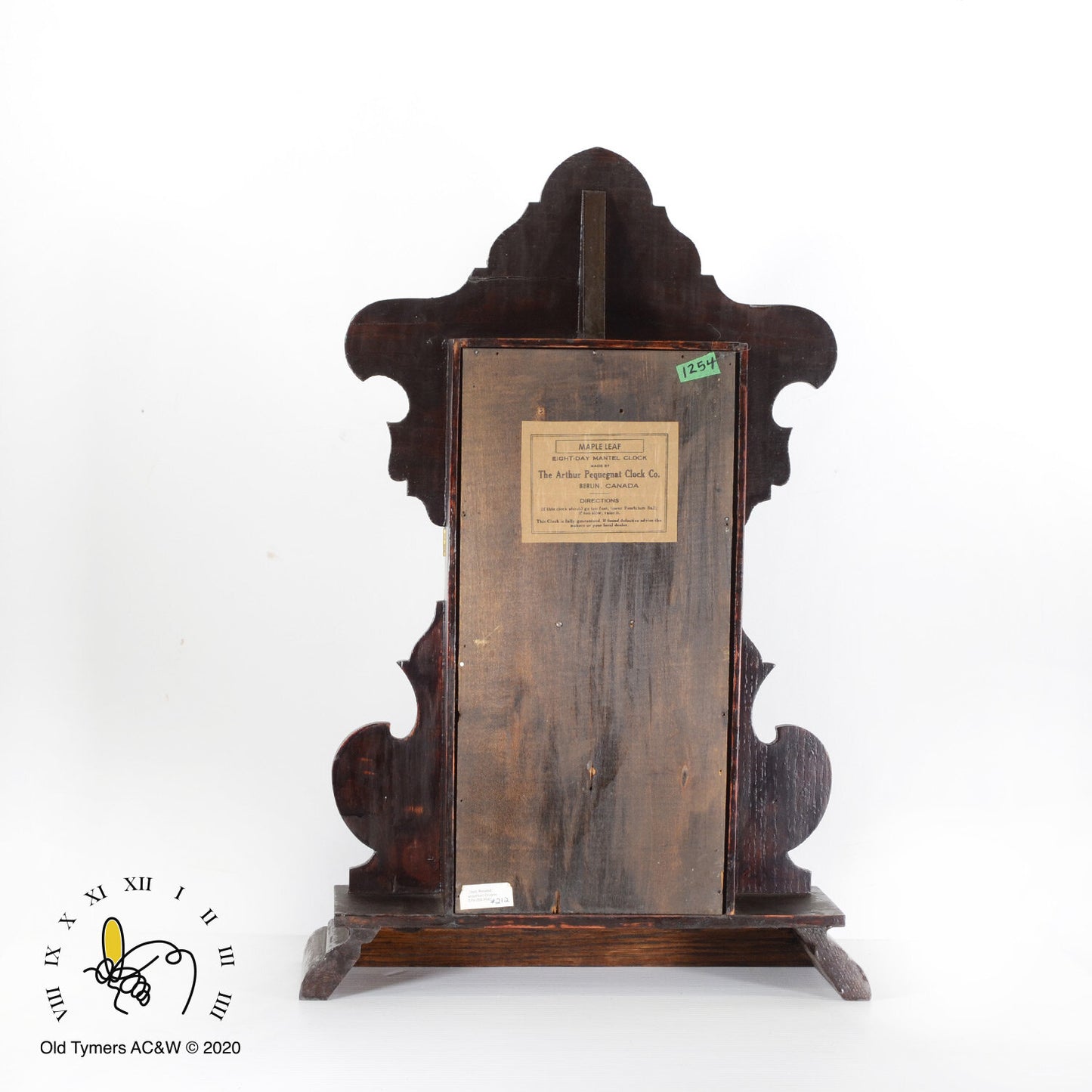 Pequegnat Maple Leaf Points Down