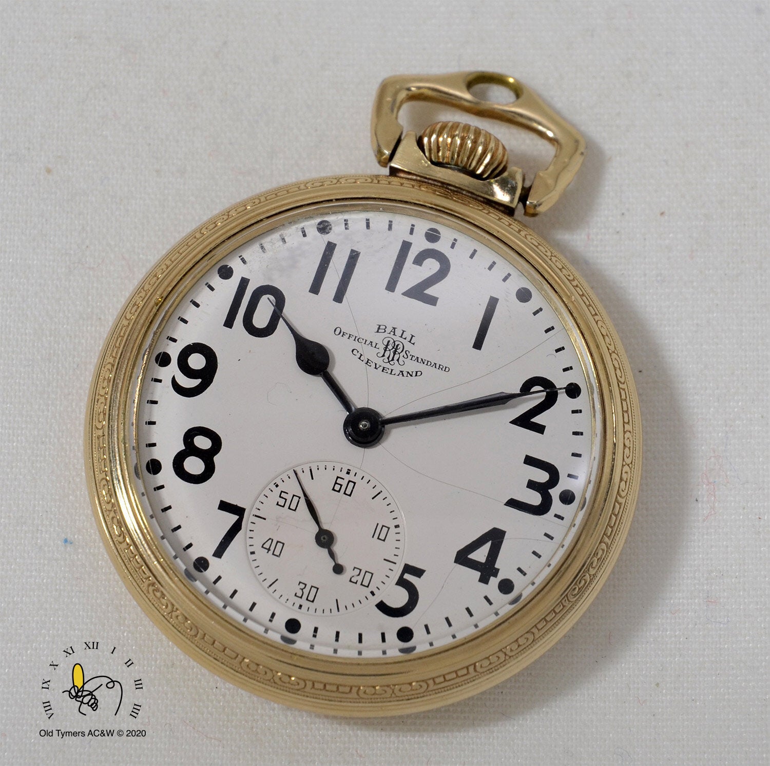 Ball hamilton 999b hot sale pocket watch