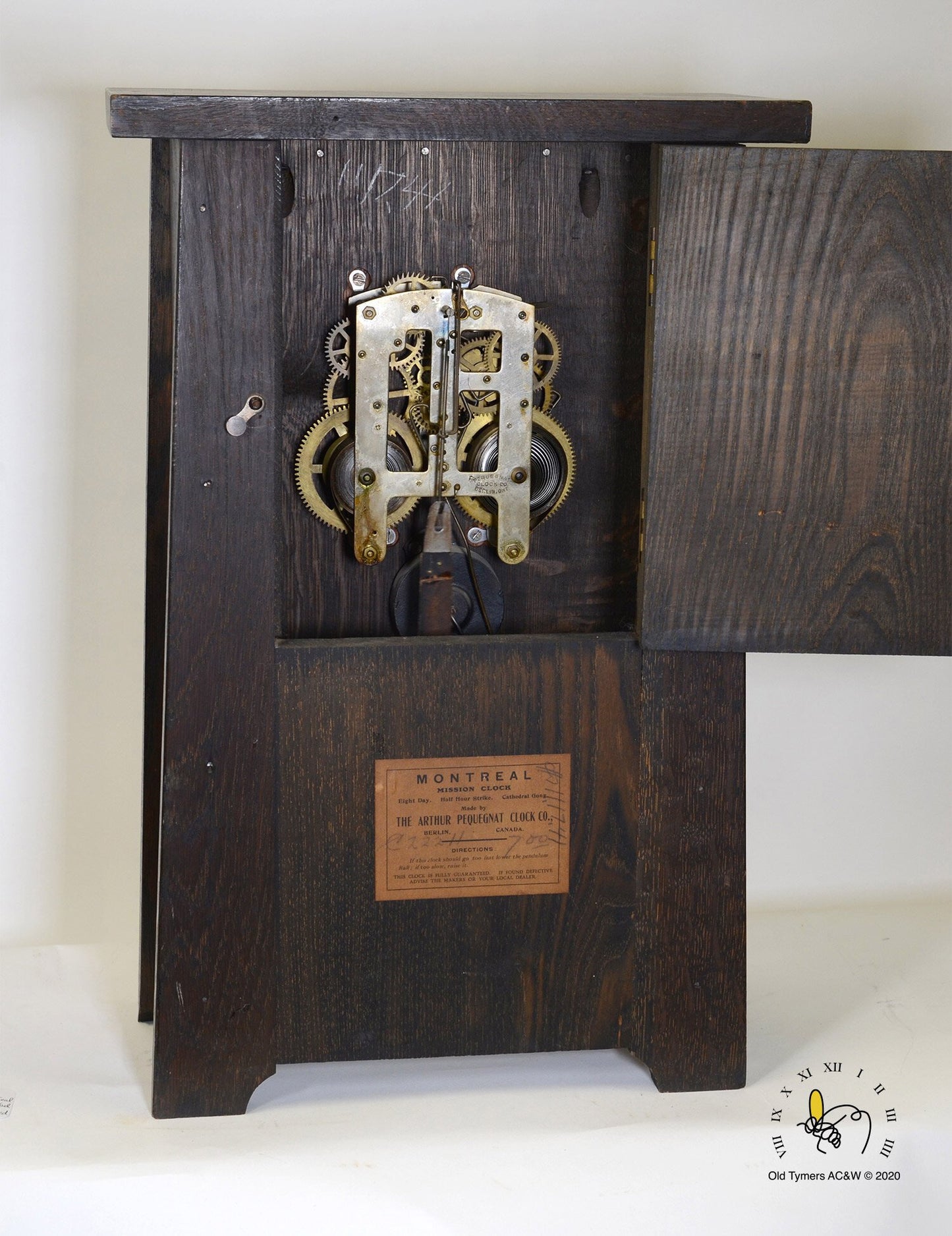 Pequegnat Montreal Mantel Clock