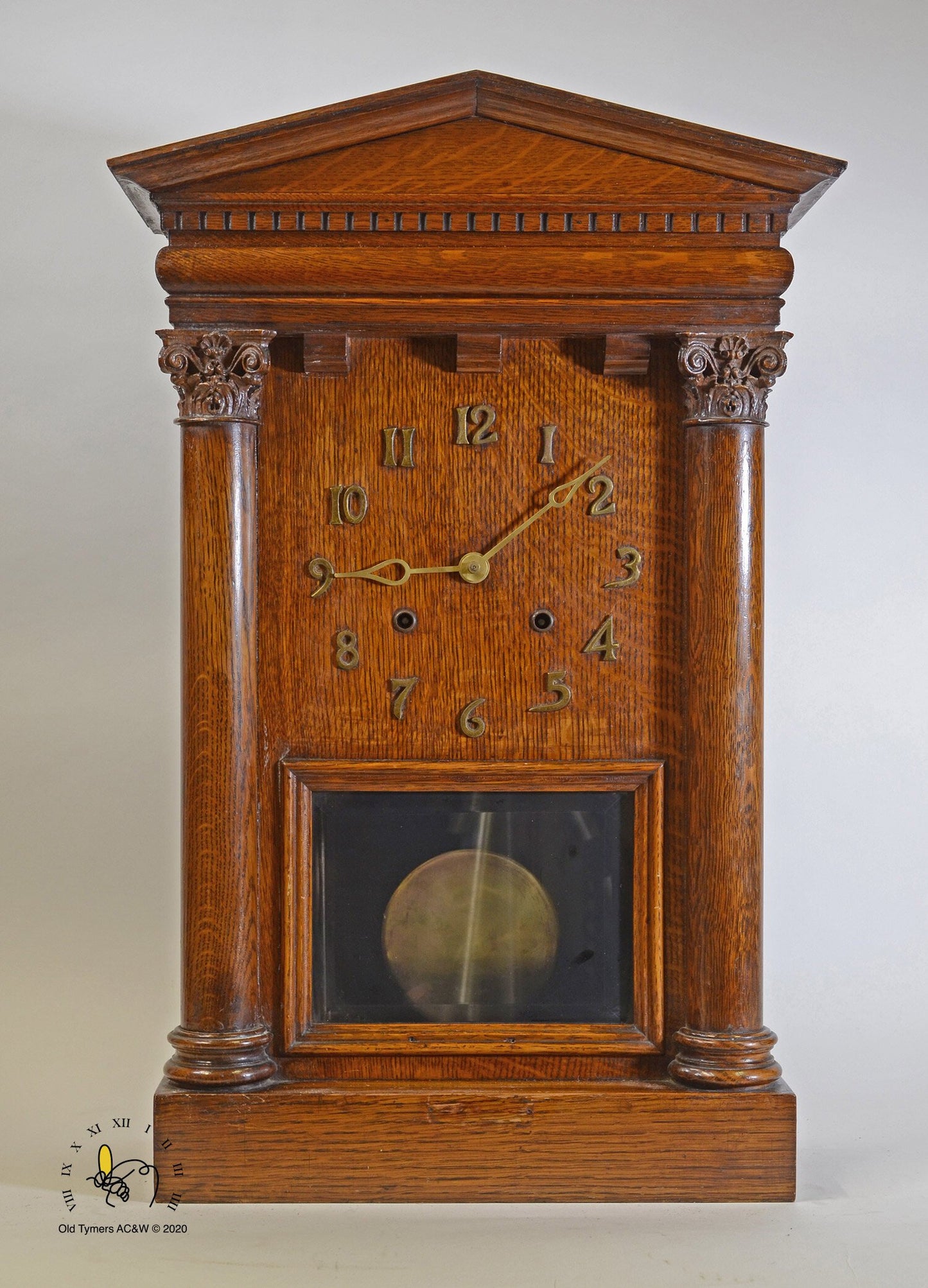 Pequegnat Citadel Mantel Clock