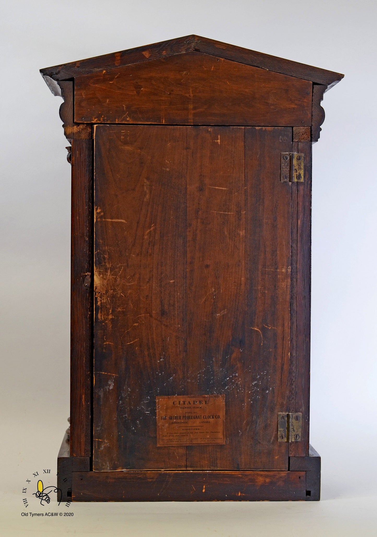 Pequegnat Citadel Mantel Clock