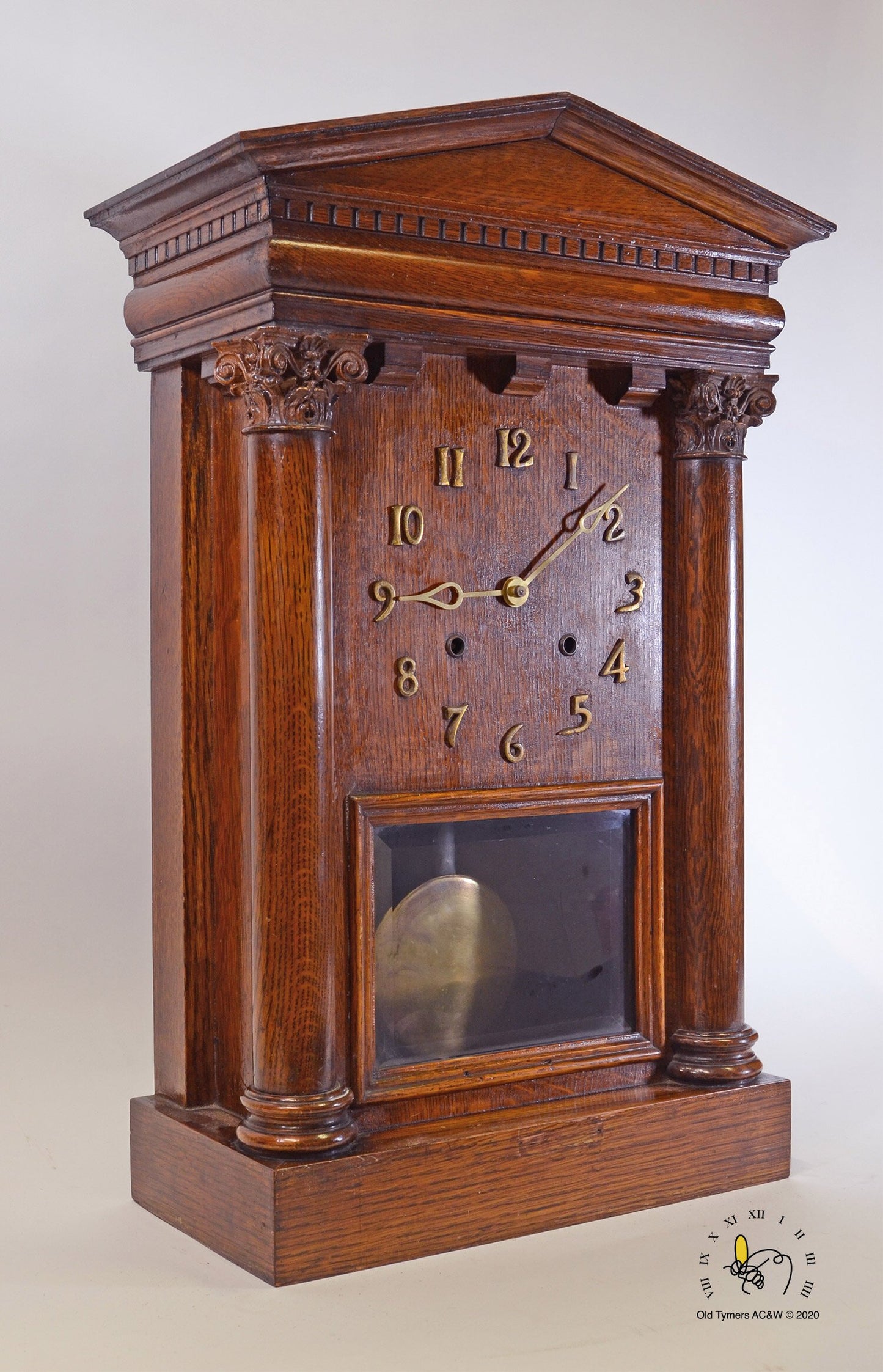 Pequegnat Citadel Mantel Clock