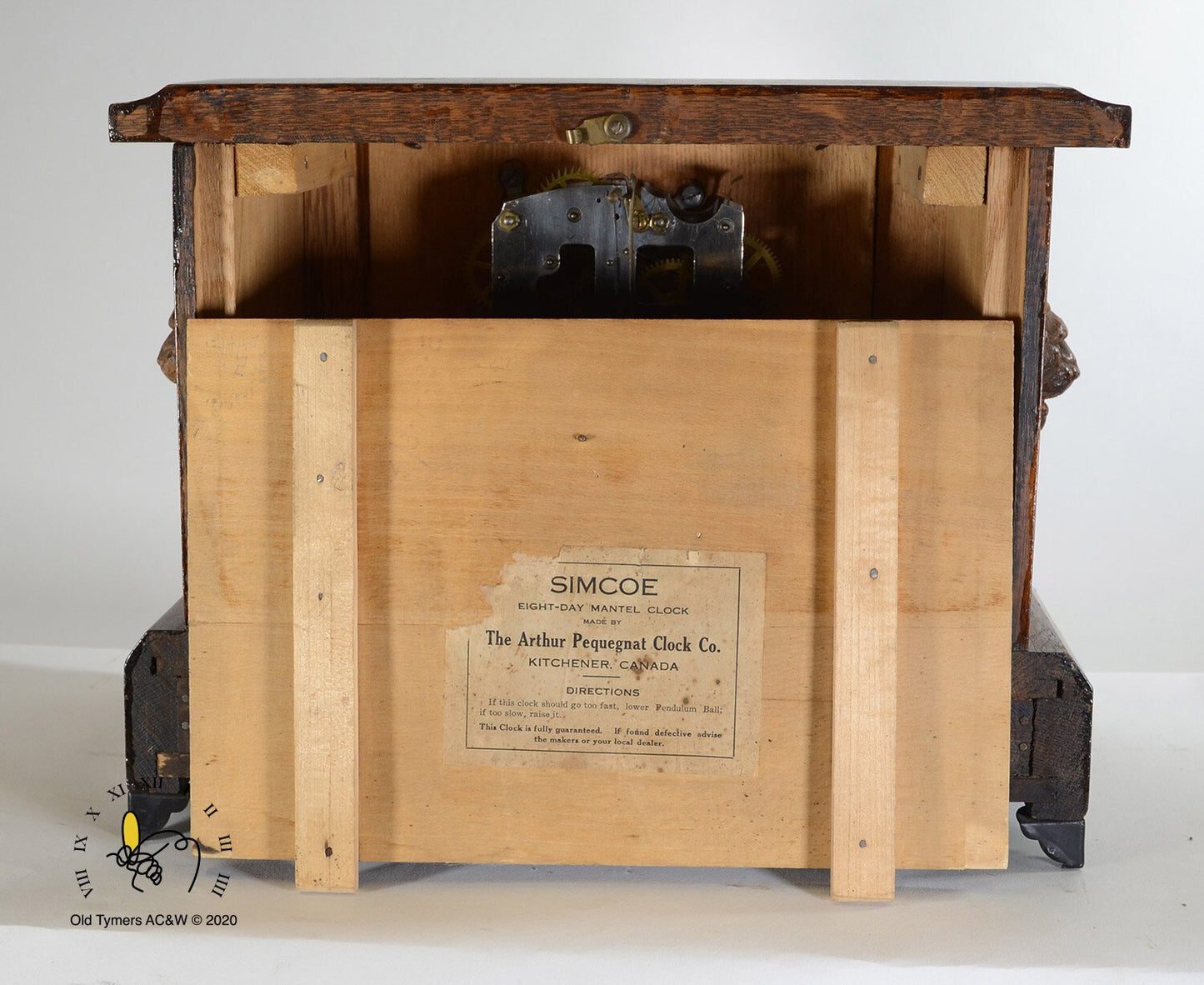 Pequegnat Simcoe Mantel Clock