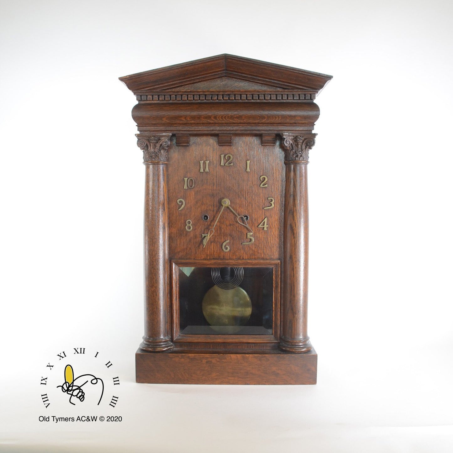 Pequegnat "Citadel" Mantel Clock