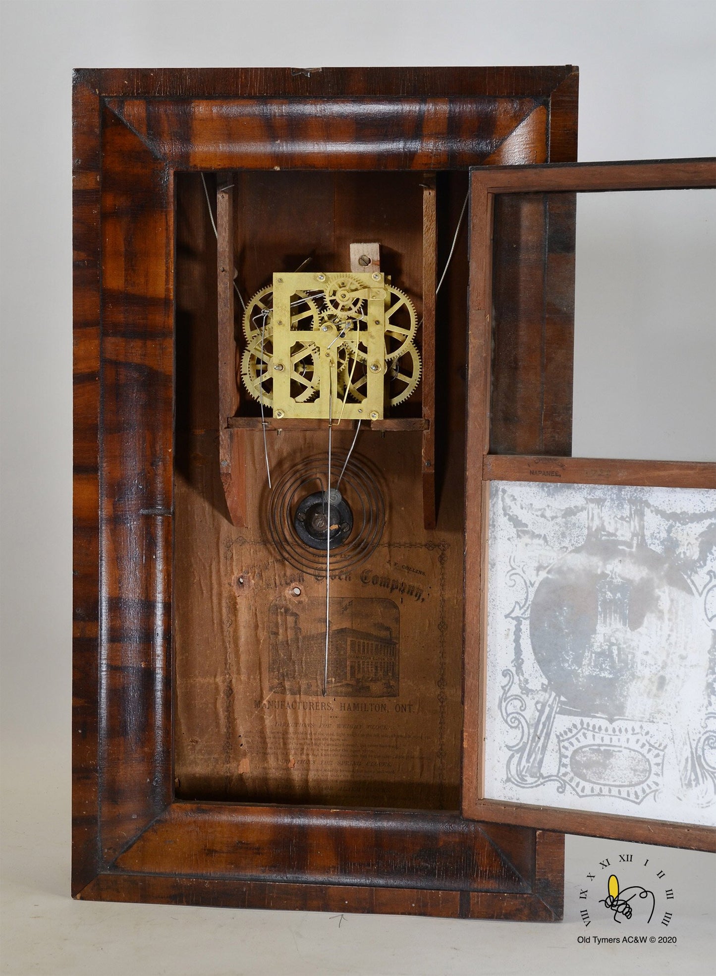 Hamilton Clock Co. Mantel Clock OG