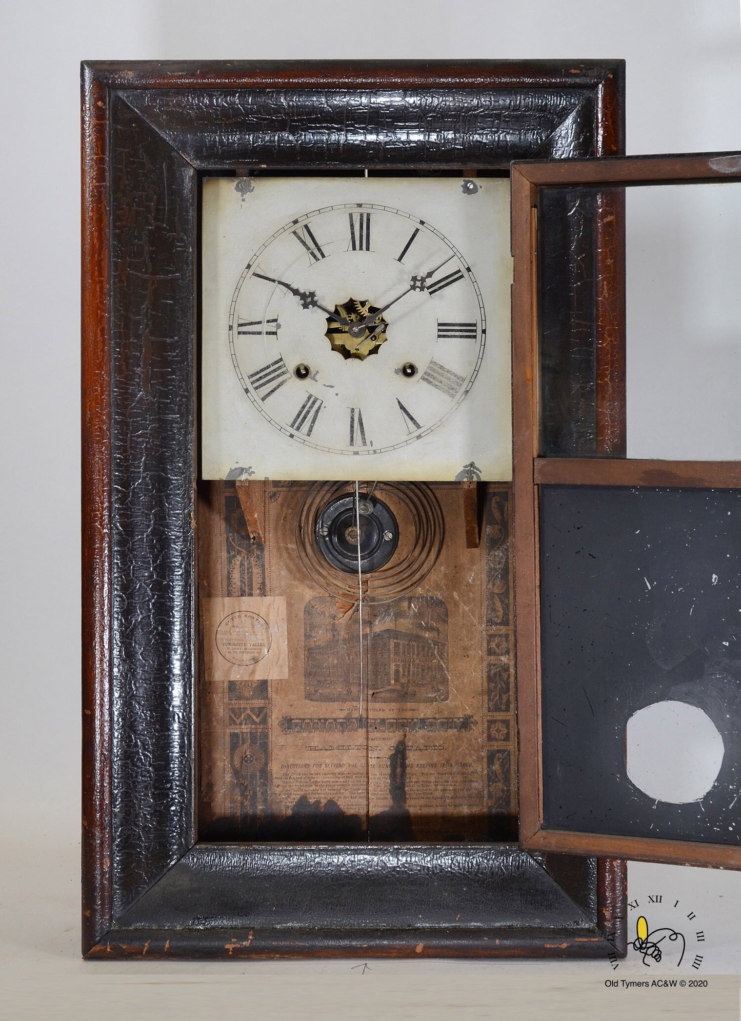 Canada Clock Company Mantel Clock OG