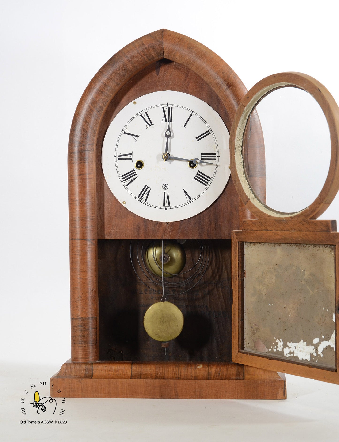 Waterbury Beehive Mantel Clock
