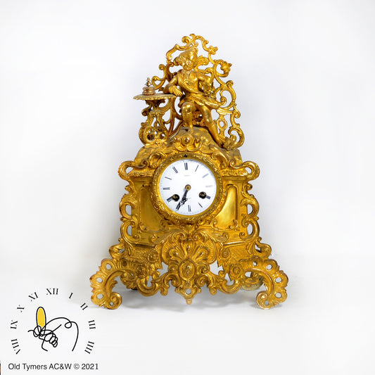 French Figural Clock