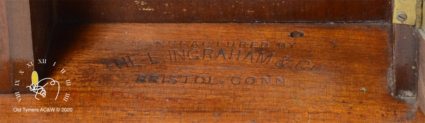 E Ingraham and Co. Mantel Clock