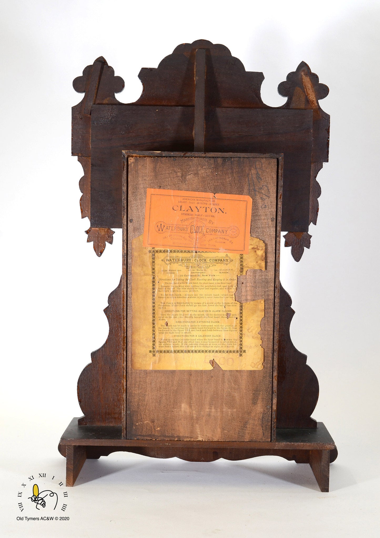 Late 1800's Waterbury Mantel Clock – Clark Loan & Jewelry