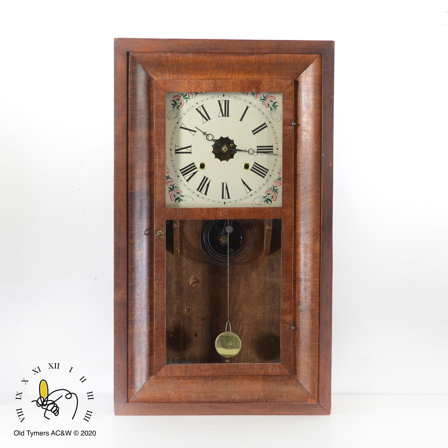 Unsigned OG Mantel Clock – OldTymers Antique Clocks