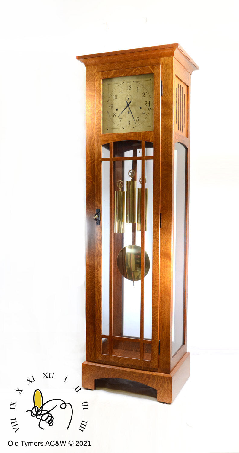 Buck Hollow Mission Style Tall Case Clock