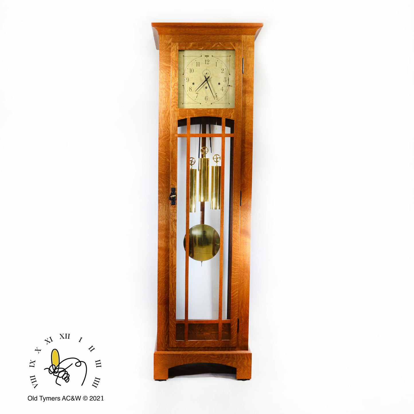Buck Hollow Mission Style Tall Case Clock