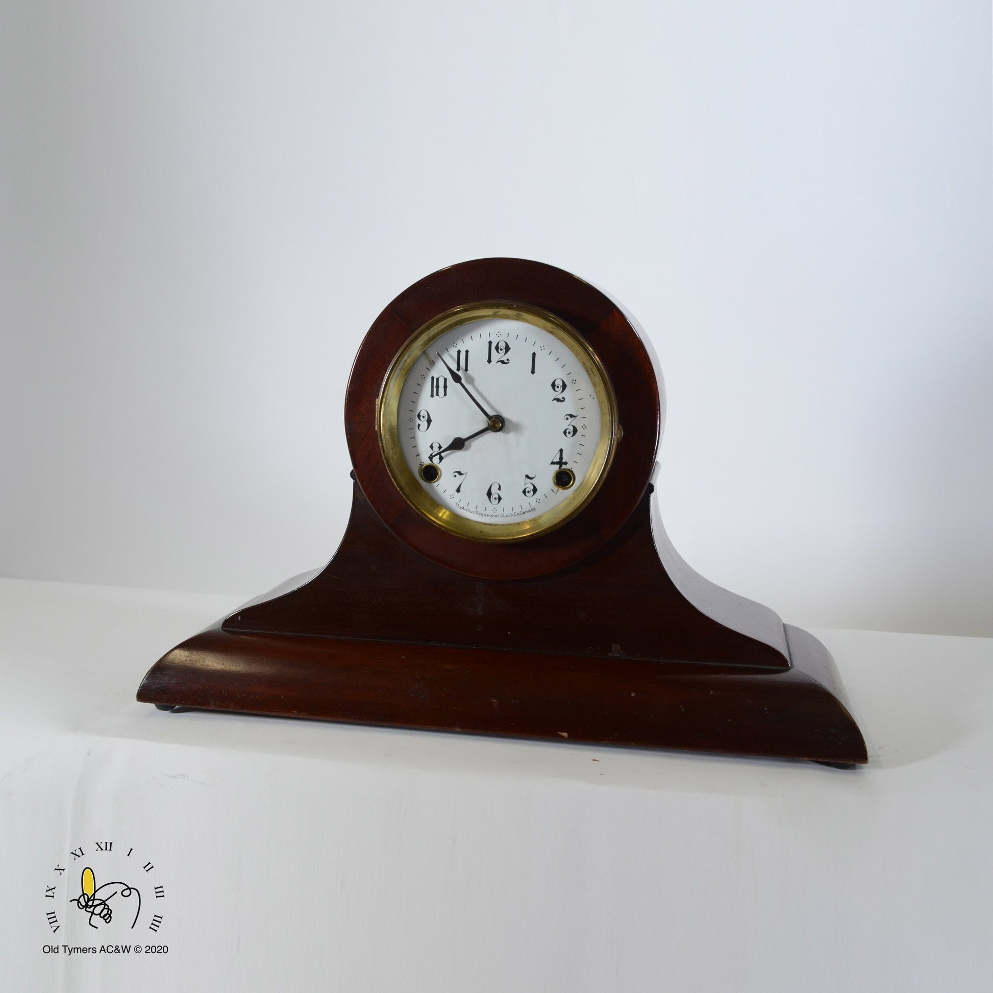 Pequegnat Oxford Mantel Clock