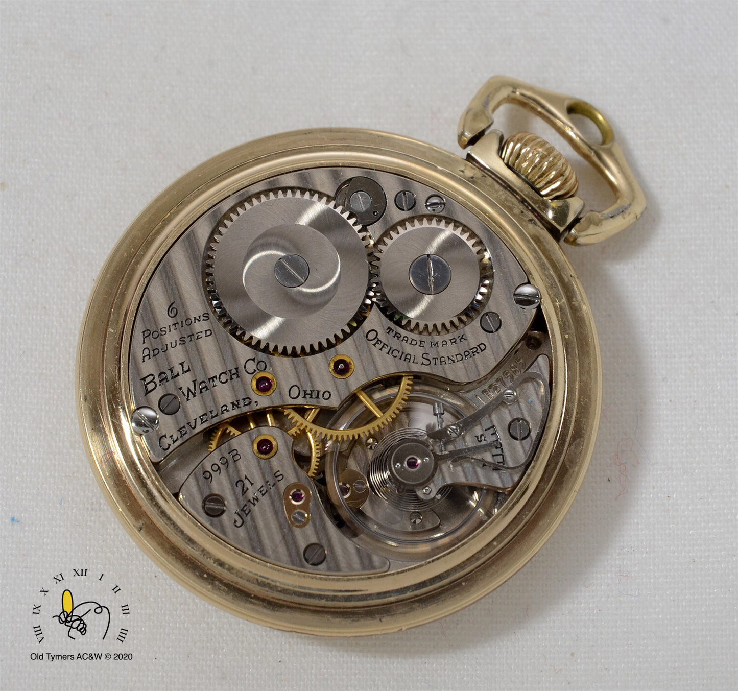 Ball Hamilton 999B Pocket Watch