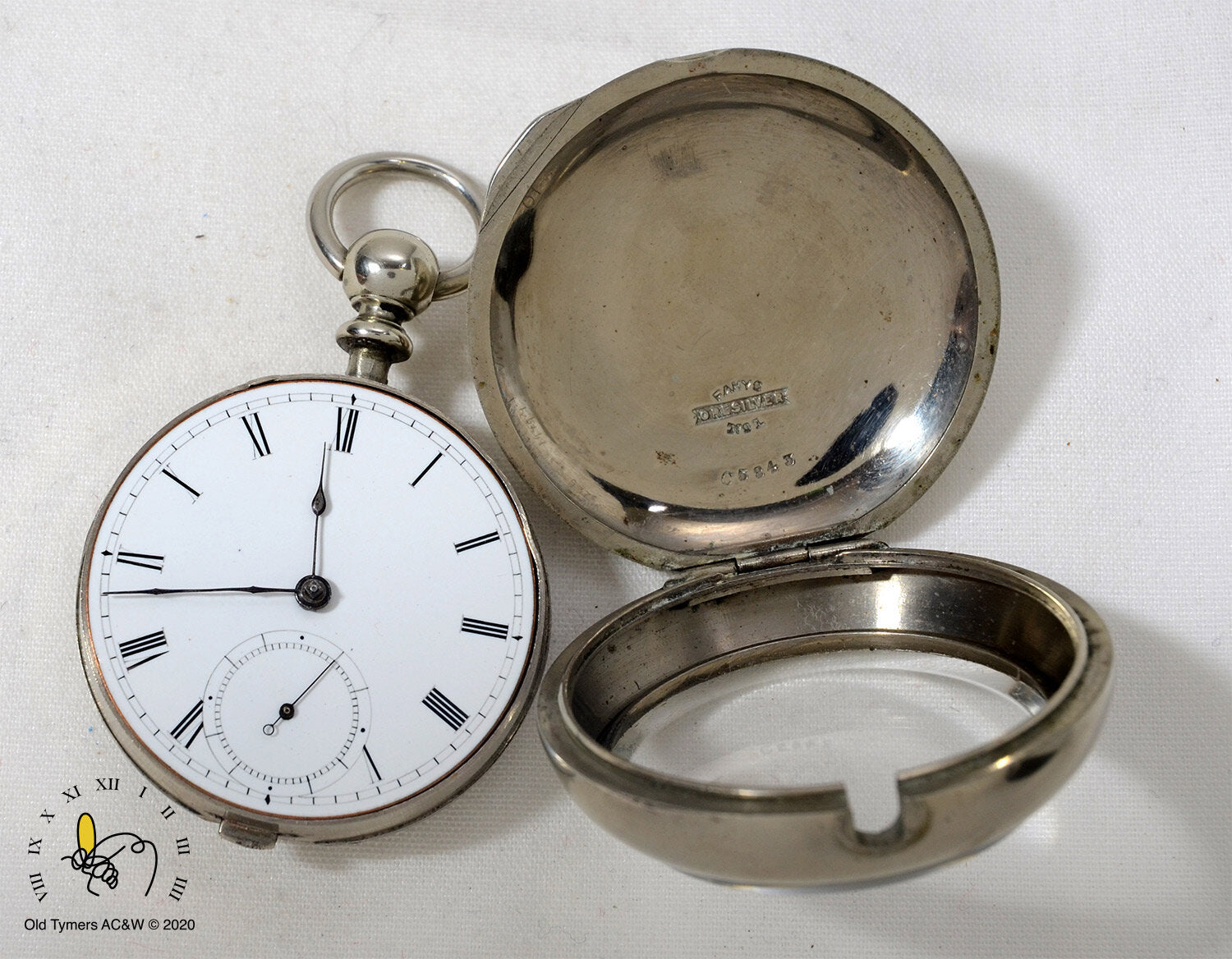 Waltham 1857 Wm Ellery Pocket Watch