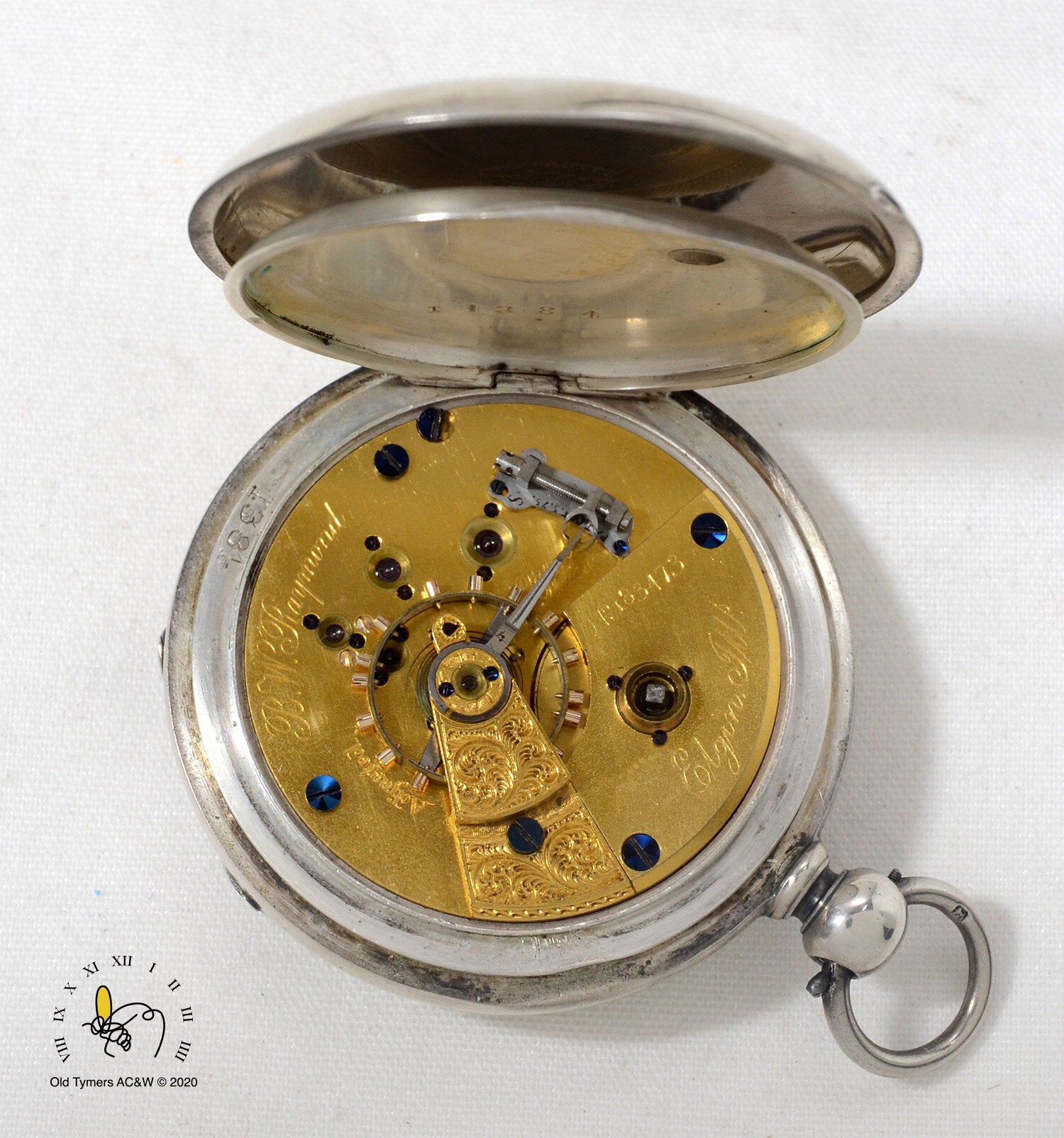 Elgin key 2024 wind pocket watch