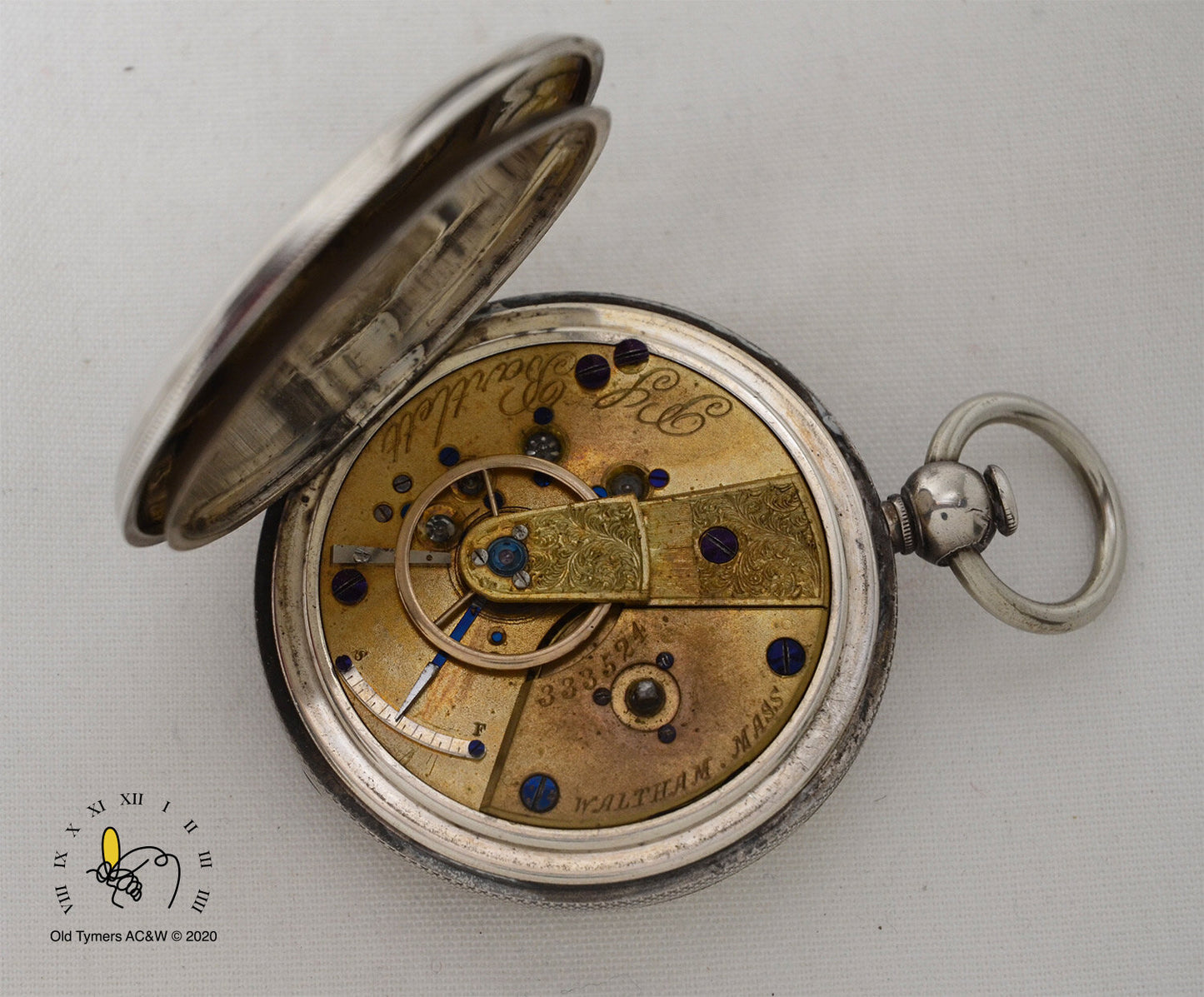 Waltham P.S. Bartlett Pocket Watch