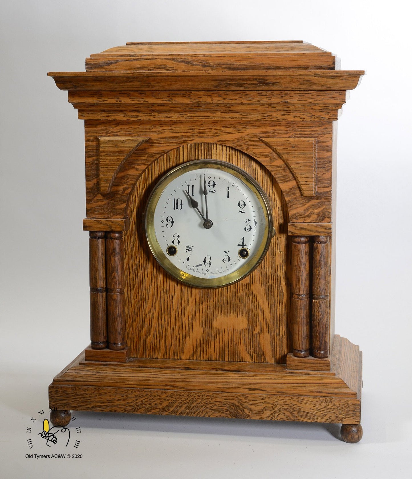 Pequegnat Victoria Mantel Clock