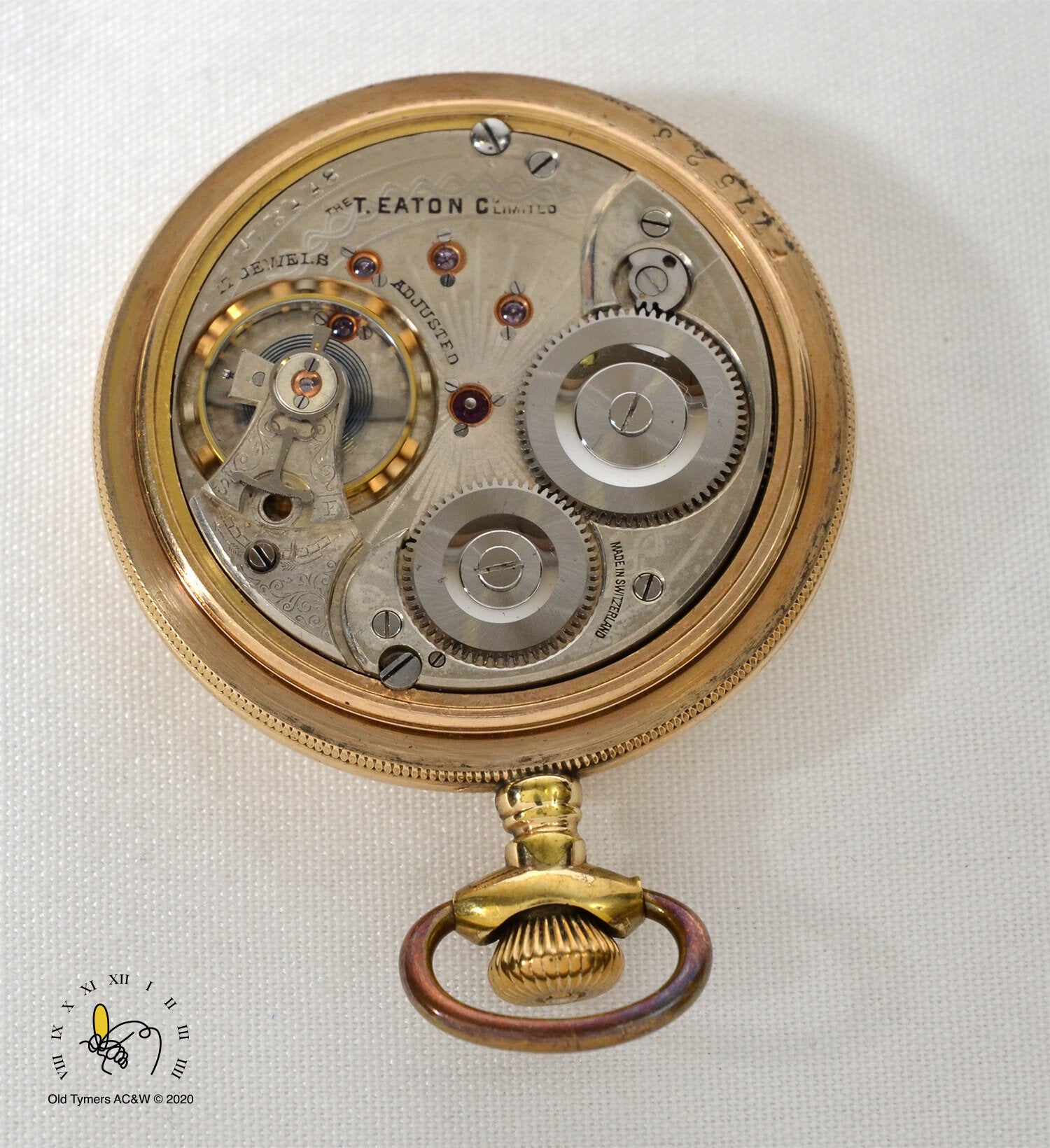 T. Eaton Pocket Watch – OldTymers Antique Clocks