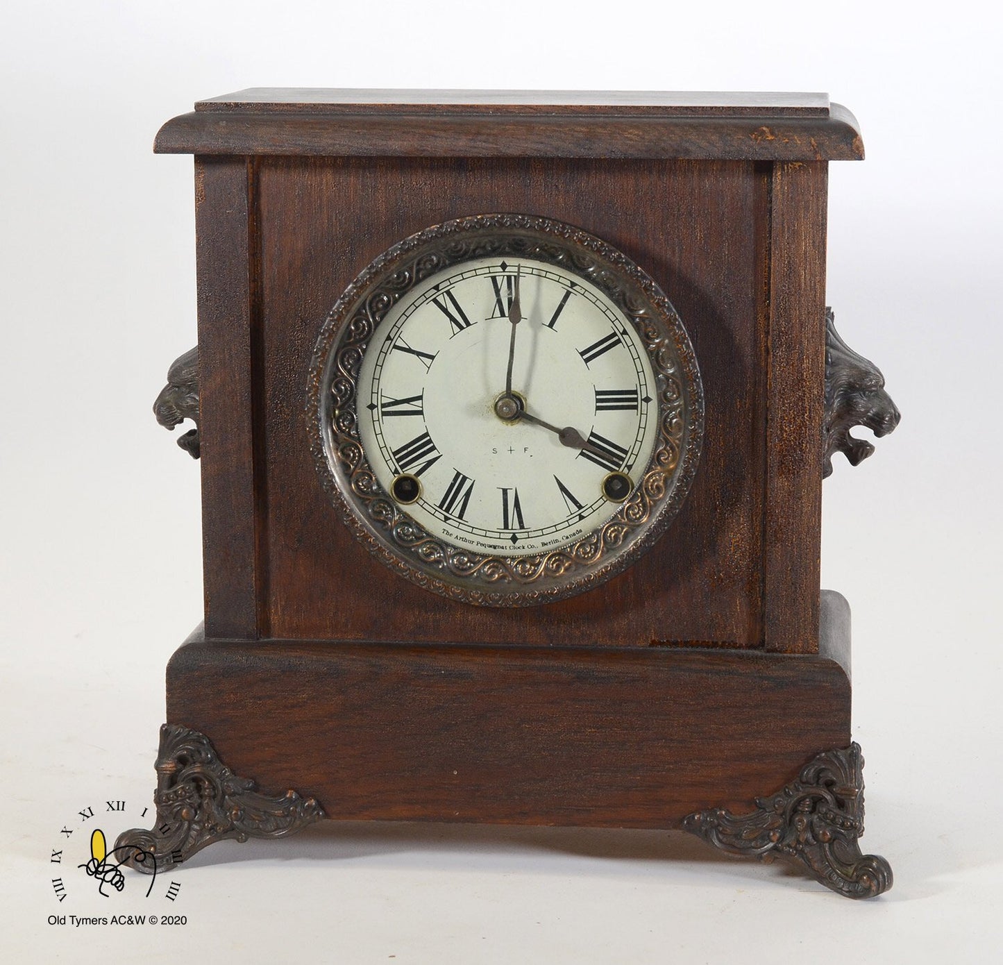 Pequegnat Ward Mantel Clock
