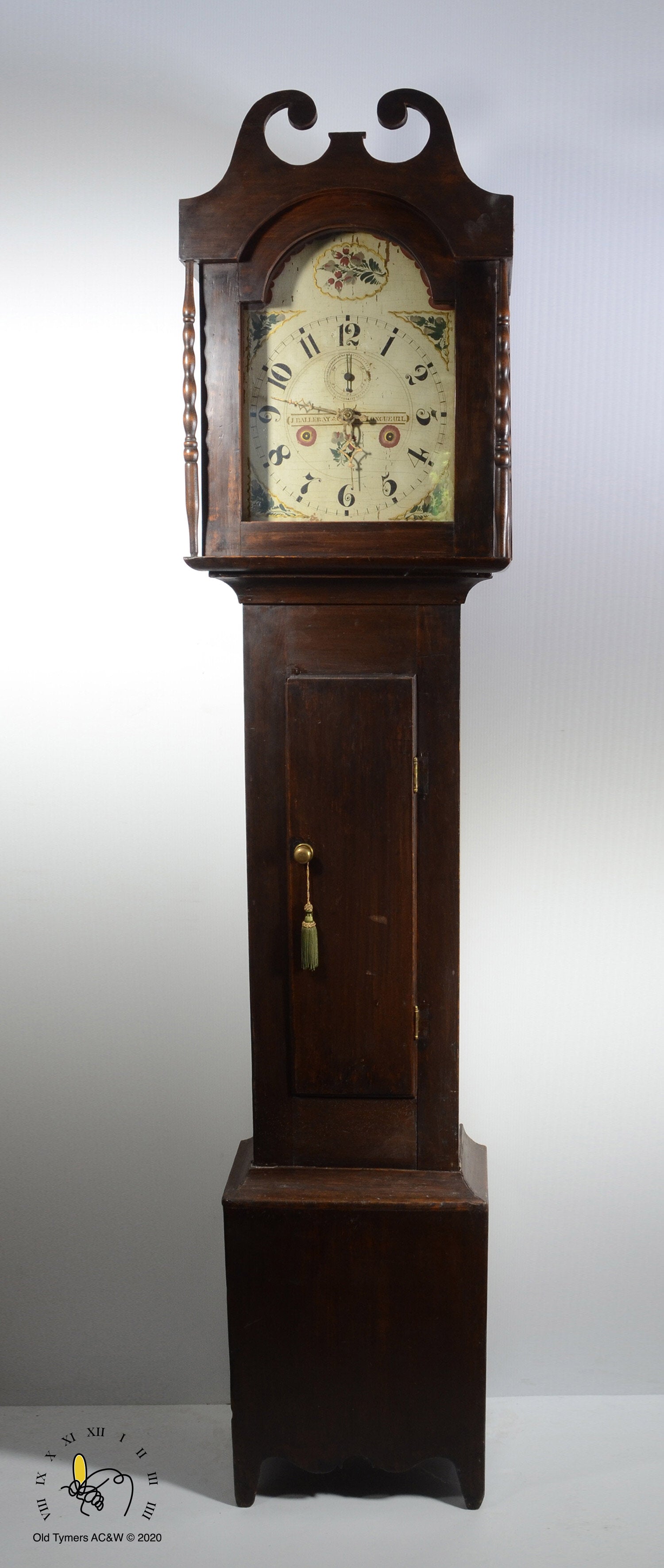 Joseph Balleray Wood Works Tall Case Clock
