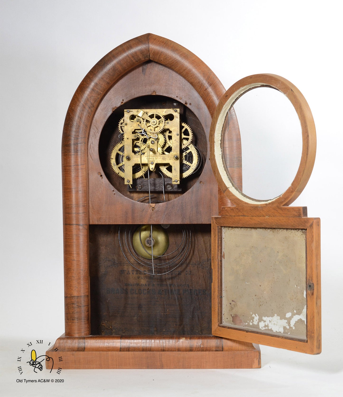 Waterbury Beehive Mantel Clock