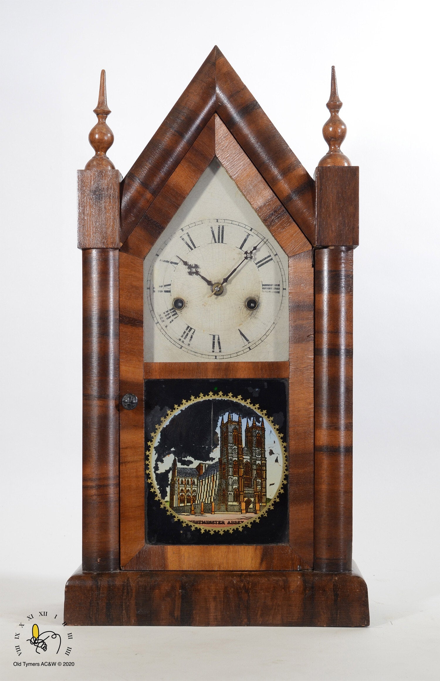 New Haven - Jerome and Co. Steeple Mantel Clock