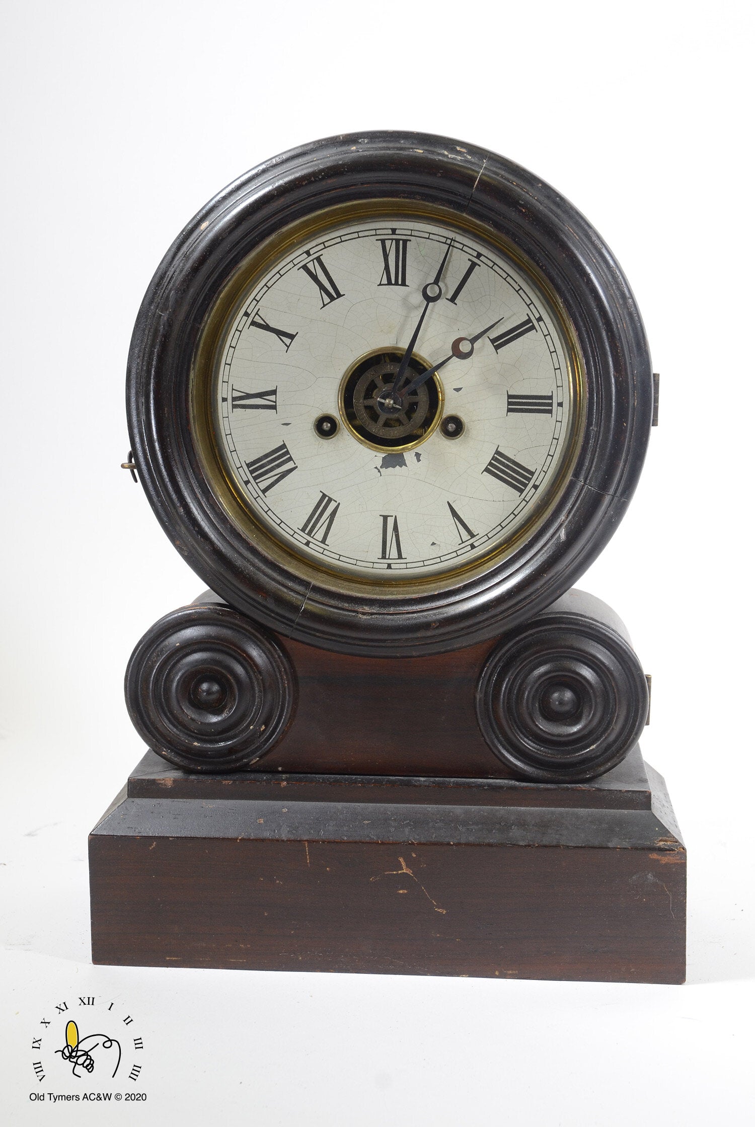 Ingraham Grecian Mantel Clock