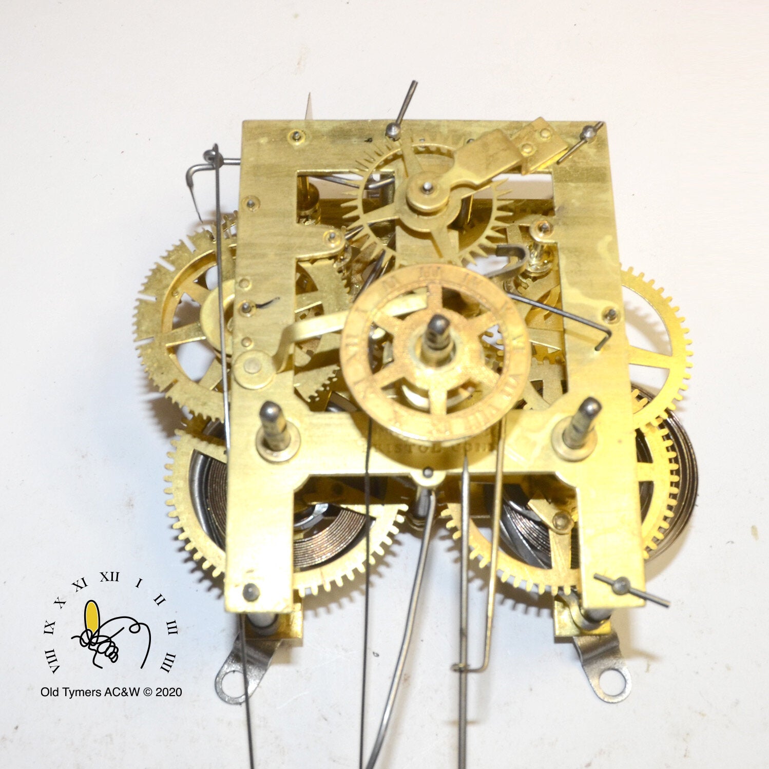 Ingraham Grecian Mantel Clock